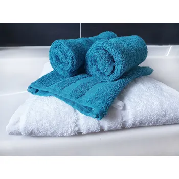 Froté žínka - azurově modrá