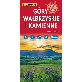 Cestování Mapa - Góry Wałbrzyskie i Kamienne 1:35 000 [PL] (2025, Compass)