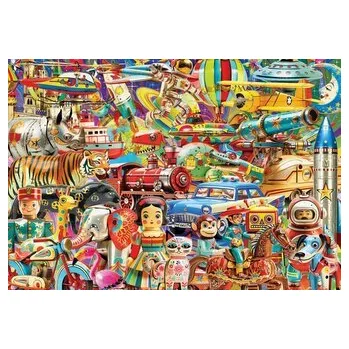 Puzzle GRAFIKA Puzzle Retro hračky 1000 dílků