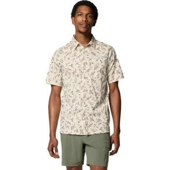 Pánská košile Columbia Wild Cast™ Camp Shirt M 2120801022 - stone huntfish M