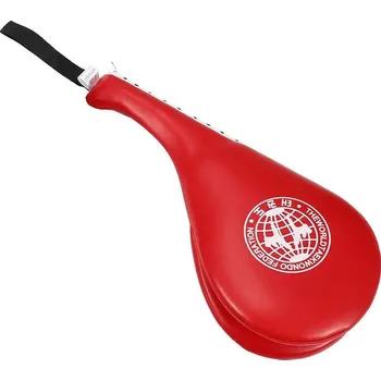 Boxovací trenažér Dětský tréninkový kick pad pro taekwondo a karate | sportovní vybavení, tréninkový terč - 1ks červená