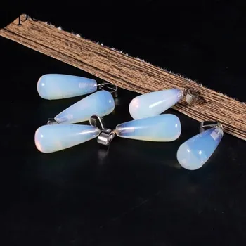 Přívěsek Krystal přívěsek 25x10mm | přívěsek, minerální kámen 1 ks - Syntetický opál