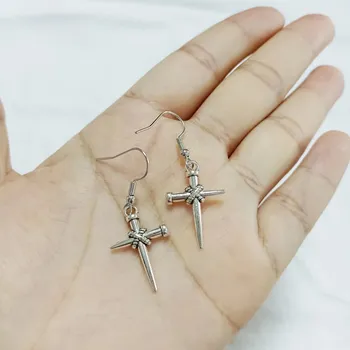 Náušnice Punk gotické náušnice | punk náušnice, dámské náušnice - ME3196SZJ