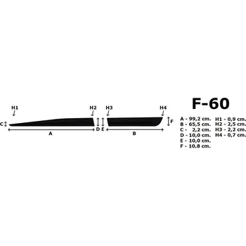 Lišta karosérie Boční lišty na dveře Toyota Yaris 5dv 2014- F60 | Rider