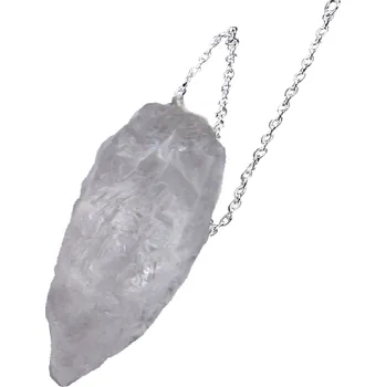 Přívěsek Ex Herbis AHDL Kyvadlo štípaný kámen Křišťál 4 cm EXH2480