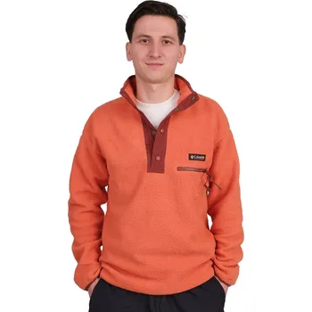 Pánská mikina Columbia Helvetia™ II Half Snap Fleece M 2090891851 - tuscan XL