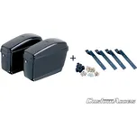 Boční kufry CUSTOMACCES EASY AMZ004N černý pár, s univerzální KF montáží