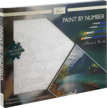 Malování podle čísel na plátno Krajina 30x40 cm