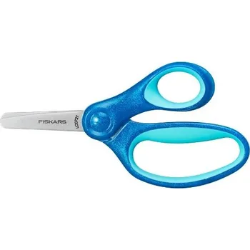 Fiskars dětské nůžky se třpytkami 13 cm, modré