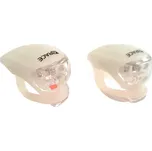 Blikačka přední+zadní 4RACE ls03 silicon bílé