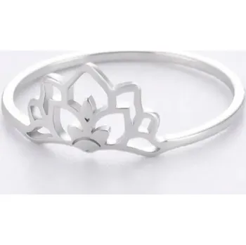 Prsten Dámský vintage prsten z oceli | dámský šperk - Barva oceli , 11