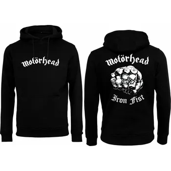 Pánská mikina Mikina Motörhead | Iron Fist Druh: Pánské, Barva: Černá, Velikost: M