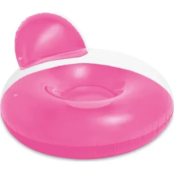 Vodní sport Intex 58889 Matrace do vody s opěrátkem růžová