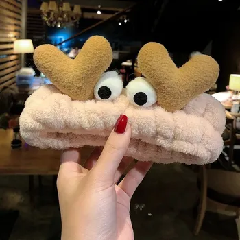 Čelenka Roztomilá plyšová čelenka na vlasy pro dívky | čelenka, doplněk do vlasů - 2