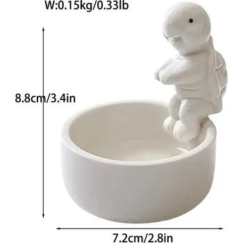 Svícen Roztomilý keramický zvířecí svícen na čajovou svíčku | svícen, dekorace - Typ 17