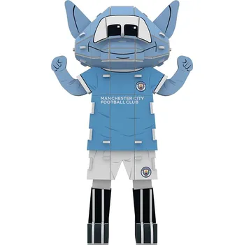 plyšák PZLZ Stavebnice MANCHESTER CITY Maskot Moonchester