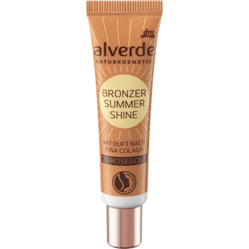 Přípravek na tvář alverde NATURKOSMETIK bronzer Summer Roségold 20