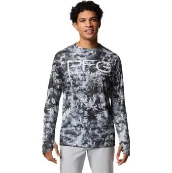 Pánské tričko Columbia Super Terminal Tackle™ Vent LS M 2033121023 - cool grey/seamoss XXL