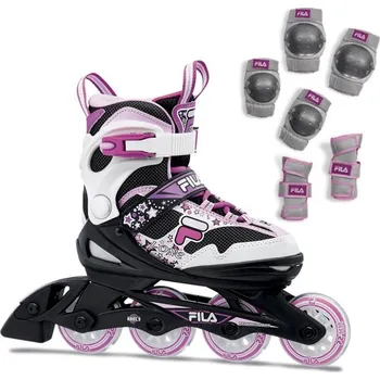 Kolečkové brusle Fila J-One Girl Combo 2-Set L, EU 36-40, 4x, 72 + DÁREK + Doprava ZDARMA
