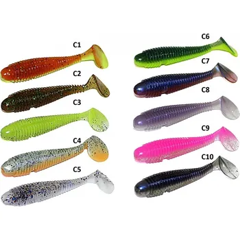 Umělá nástraha Zfish Gumová Nástraha Wormy Shad 9,5cm 4ks C2