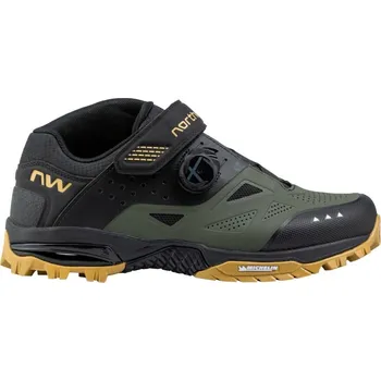 Pánské cyklistické tretry Tretry Northwave Enduro Mid 2 green forest/black Varianta: 43