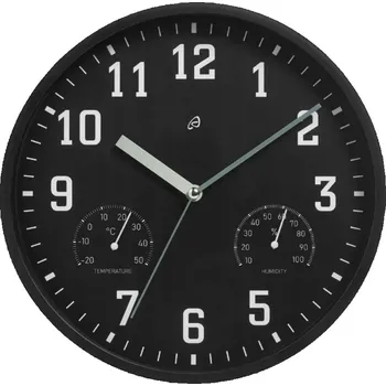 Hodiny Highlife Nástěnné hodiny Auriol černé 25,4 cm elegantní