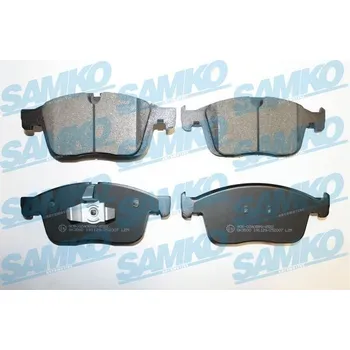 Brzdová destička Sada brzdových destiček, kotoučová brzda SAMKO 5SP2007