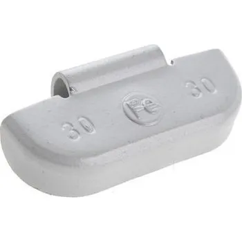 Sada na opravu pneumatiky Vyvažovací závaží FAST 30 g naklepávací, ocelové, šedý lak - Ferdus 13.06