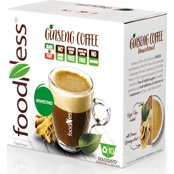 Foodness Ženšenová Káva Neslazená Do Dolce Gusto 10ks kapslí
