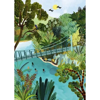 Puzzle PIECES & PEACE Puzzle Blue Polls, Nový Zéland 500 dílků