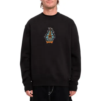 Pánská mikina volcom Pánská mikina watanite crew black