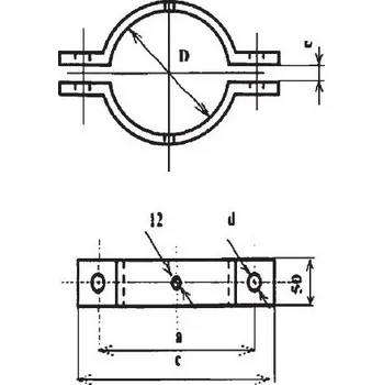 ESTA OBJÍMKA KOTEVNÍ D 180 5119 25-02335
