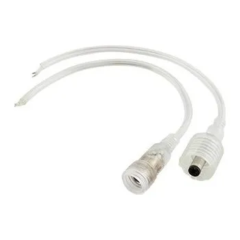 EPRO NAPÁJECÍ KABELY DC 5,5 X 2,1MM, VID+ZÁS IP66 ČIRÁ