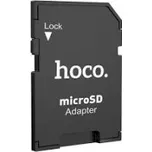 HOCO MicroSD (TF) / SD adaptér HB22 černá černá 6931474749321