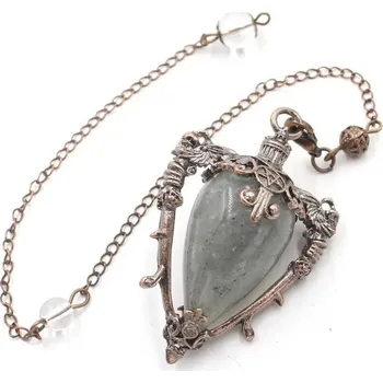 Přírodní kámen Kyvadlo z přírodního kamene pro věštění | věštecký nástroj - Labradorit 2