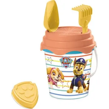 Hračka na písek Tlapková patrola Kyblík na písek set 17cm