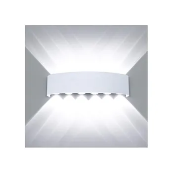 Lampička Nástěnná lampa HaWe bílé barvy