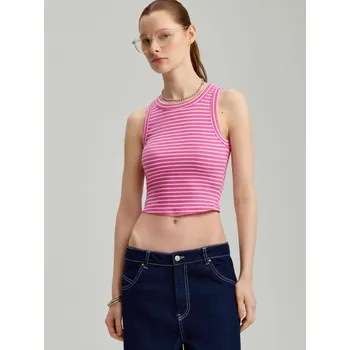 Dámská móda Crop top - M - House - pastelově růžová - 329DW-03X