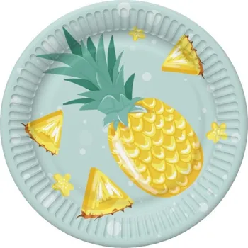 Jednorázové nádobí Talíř papírový 22,7cm 8ks TD02 OG 041001