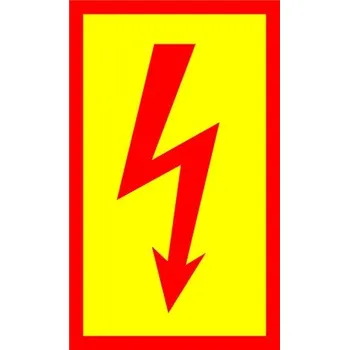 Samolepící etiketa CUP SAMOLEPKA BLESK 50X30MM ŽLUTÁ/ČERVENÁ 03