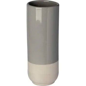 Váza Šedá kameninová váza APERO, malá