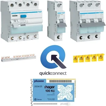 Jistič HAG BALÍČEK BEZŠROUBOVÝ QUICKCONNECT 2QC