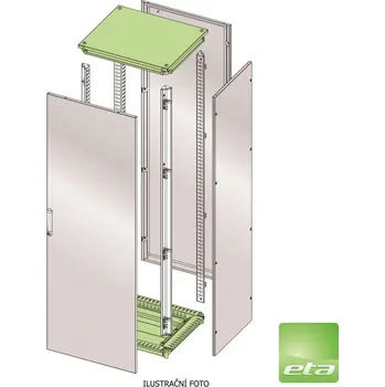 Rozvaděč ETA ENUX STROP + DNO (Š600XH400MM) IP55 /EUTF060040