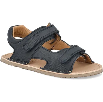 Dívčí sandály Barefoot dětské sandály Froddo - Flexy Mini Dark blue tmavě modré Velikost: 34