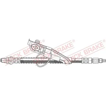 Brzdová hadice Brzdová hadice QUICK BRAKE 42.916