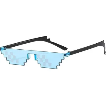 5 ks Thug life pixelové vtipné brýle | sluneční brýle, party brýle - Styl3