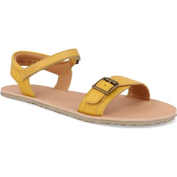 Dívčí sandály Barefoot dámské sandály Froddo - Flexy Buckle Yellow tmavě žluté Velikost: 41