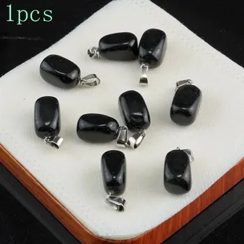 Náhrdelník Dámský reiki náhrdelník s krystalem | přírodní kámen, minerální šperk 1 ks - Přírodní obsidián