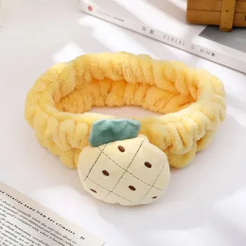 Čelenka Roztomilá plyšová čelenka na vlasy pro dívky | čelenka, doplněk do vlasů - 42