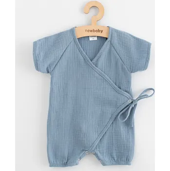 Kojenecký overall Kojenecký letní mušelínový overal New Baby blue, vel. 62 (3-6m)